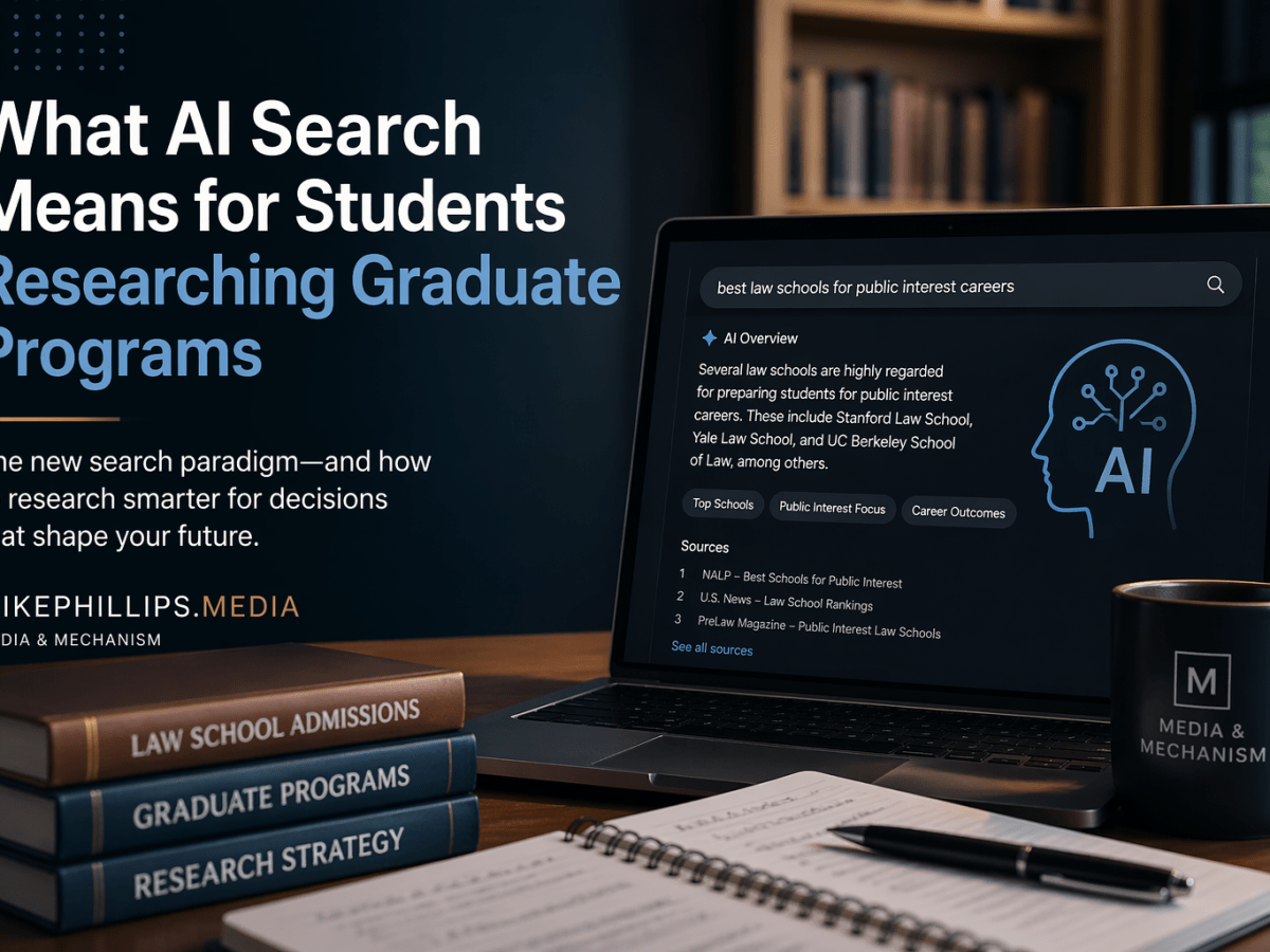 What AI Search Means for Students Researching Graduate&nbsp;Programs